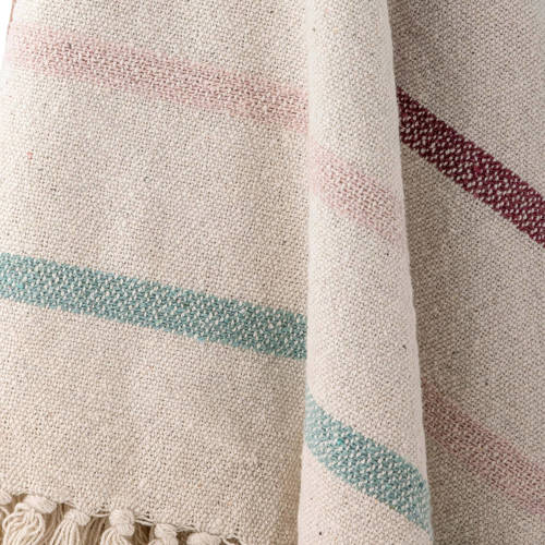 Bloomingville Mini plaid Frey Accessoire Wit Streep