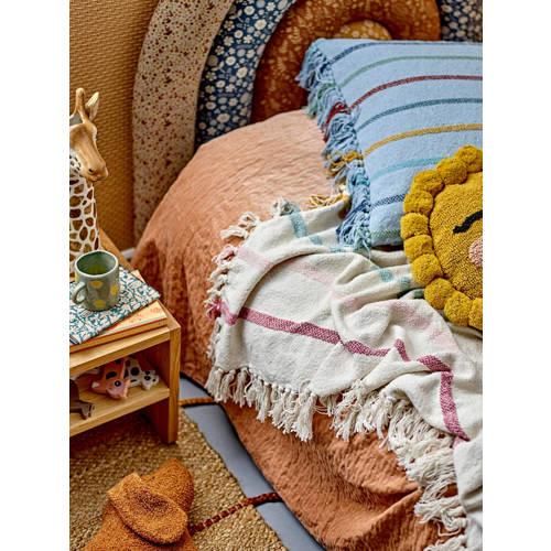 Bloomingville Mini plaid Frey Accessoire Wit Streep