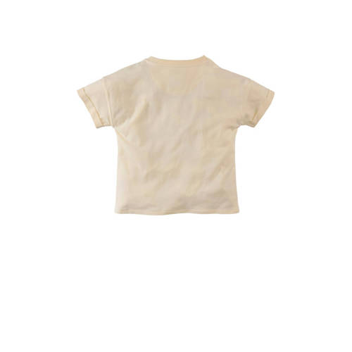 Z8 T-shirt Joly ecru Meisjes Stretchkatoen Ronde hals Printopdruk 128 134