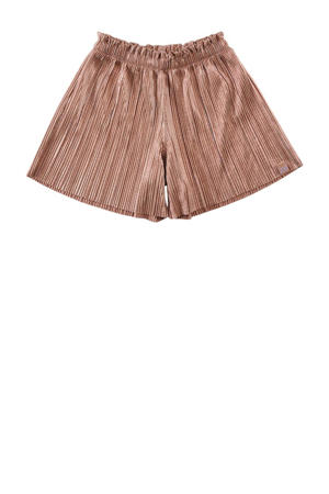short Yindi metallic peach