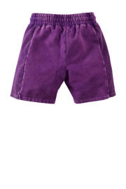 thumbnail: Paarse jongens Z8 sweatshort Fabio van stretchkatoen met regular fit, regular waist, elastische tailleband met koord en effen