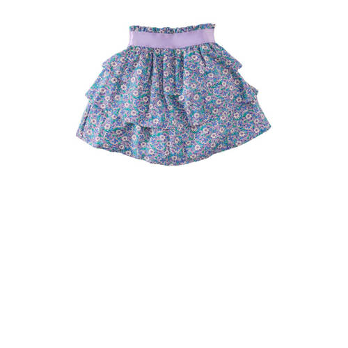Z8 rok Inaya blauw lila groen Meisjes Viscose Bloemen 104