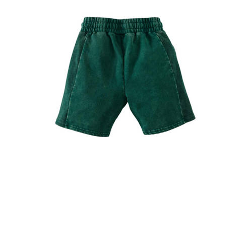 Z8 sweatshort Fabio groen Korte broek Jongens Stretchkatoen Effen 116