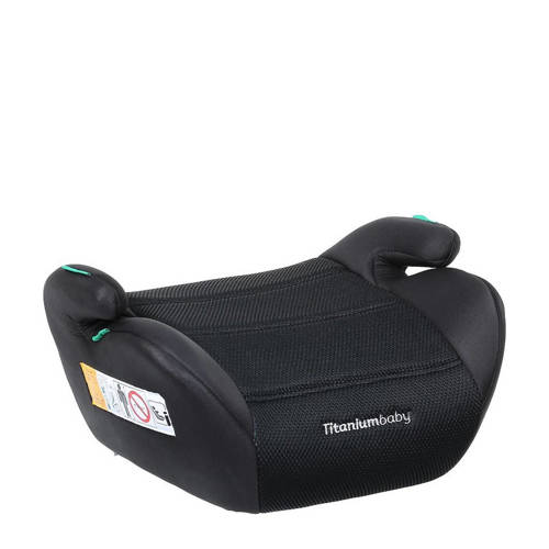 Titaniumbaby Booster Finn I-size 125-150 cm Black Stoelverhoger Zwart