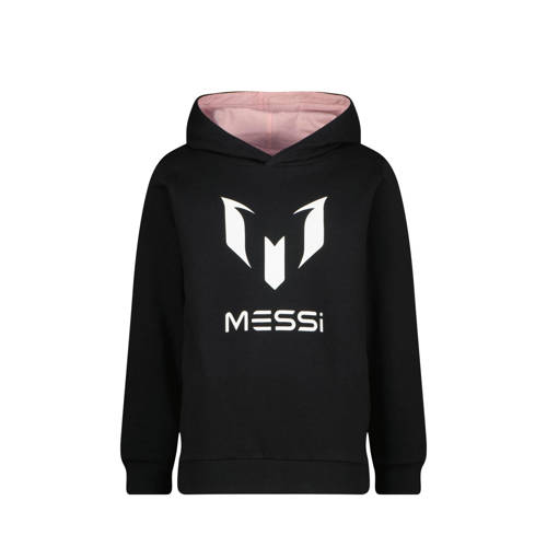 Messi hoodie Masorin met logo zwart Sweater Logo