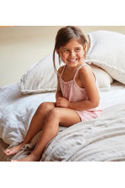 thumbnail: Little Label shortama met panterprint roze