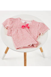 thumbnail: Little Label shortama met panterprint roze