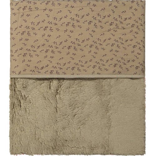 Snoozebaby ledikant deken beige Babydeken Effen | Babydeken van Snoozebaby
