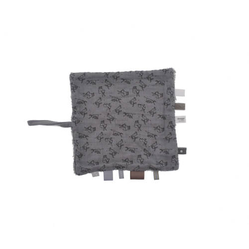 Snoozebaby speendoekje cloudy grey Knuffeldoekje Grijs