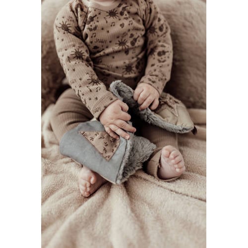 Snoozebaby pyjama hazel brown Bruin Katoen Ronde hals All over print 74 80
