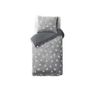 fleece dekbedovertrek 1 persoons (140x220 cm)