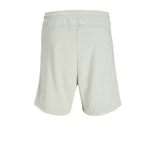 jack & jones JUNIOR sweatshort JPSTENCLOUD saliegroen Korte broek Effen 128
