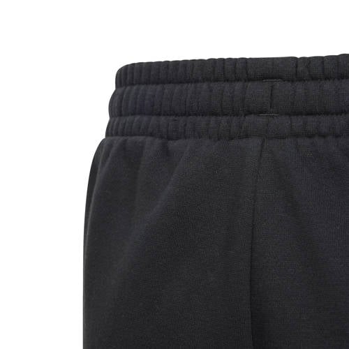 Adidas Performance Junior sweatshort TIRO 24 zwart Sportbroek Jongens Meisjes Katoen 140
