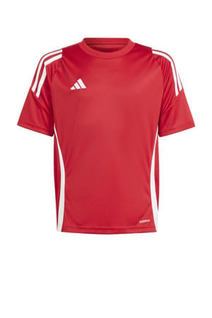 voetbalshirt TIRO 24 rood/wit
