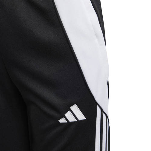 Adidas Performance Junior trainingsbroek TIRO 24 zwart Sportbroek Jongens Meisjes Polyester 152
