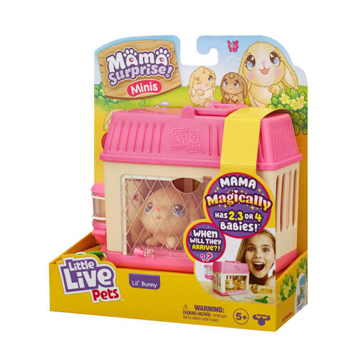 Moose Toys Mama Suprise Mini Bunny Interactief speelgoed