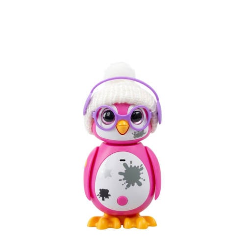 Silverlit Mini Rescue Penguin Pink Interactief speelgoed afbeelding