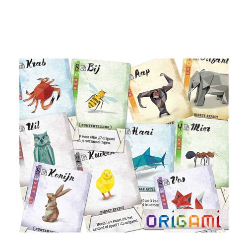 White Goblin Games Origami Kaartspel | Kaartspel van
