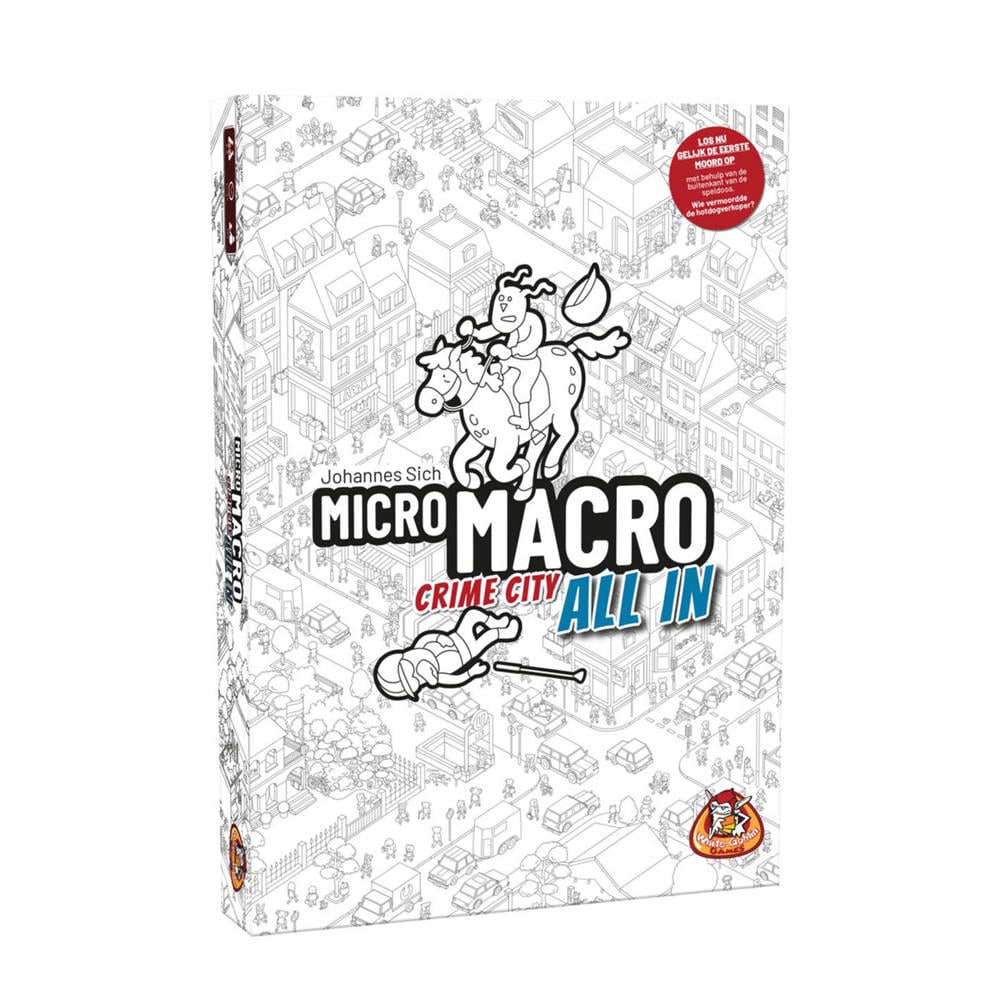 White Goblin Games MicroMacro Crime City All In