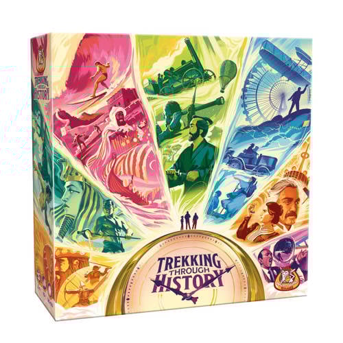 White Goblin Games Trekking Through History Bordspel