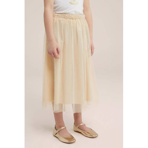 WE Fashion rok goud Meisjes Polyester Effen 92 | Rok van