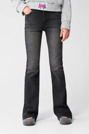 thumbnail: Shoeby high waist flared jeans zwart