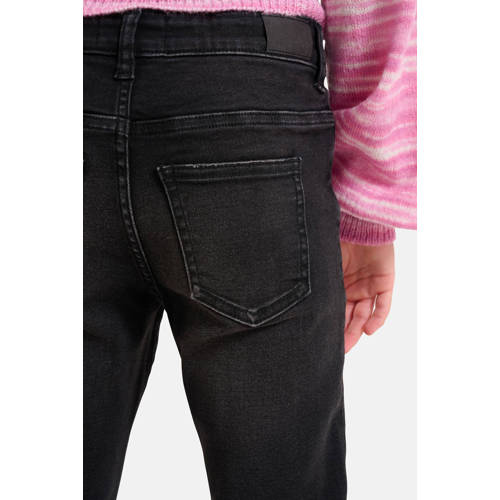 Shoeby flared jeans zwart Meisjes Katoen 98 | Jeans van