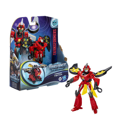 Transformers Earthspark Warrior Class Twitch Actiefiguur