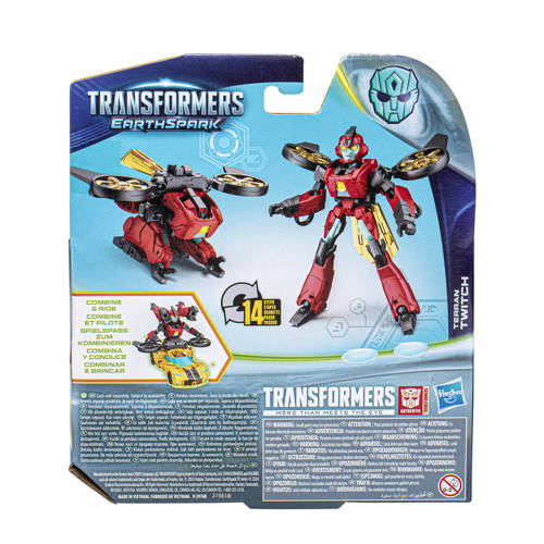 Transformers Earthspark Warrior Class Twitch Actiefiguur