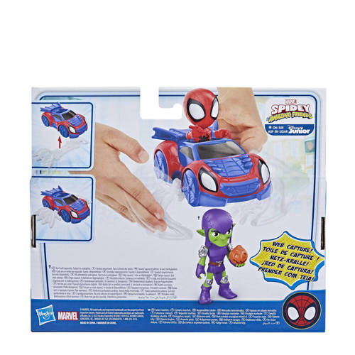 Marvel Spidey and His Amazing Friends Spidey Web Crawler-set Speelfiguur