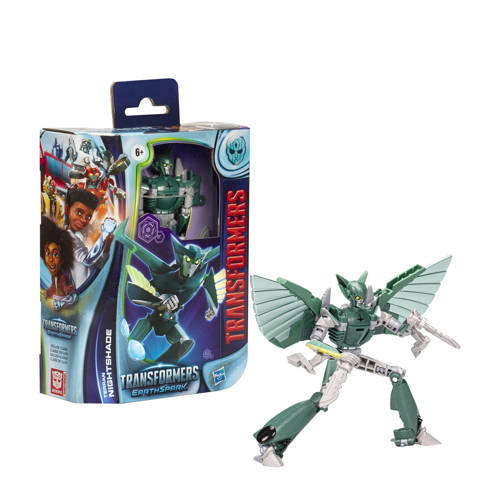 Transformers Earthspark Deluxe Class Nightshade Actiefiguur