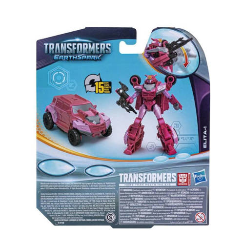 Transformers EarthSpark Elita-1 Warrior Class Actiefiguur