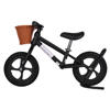 Born Lucky houten loopfiets - zwart