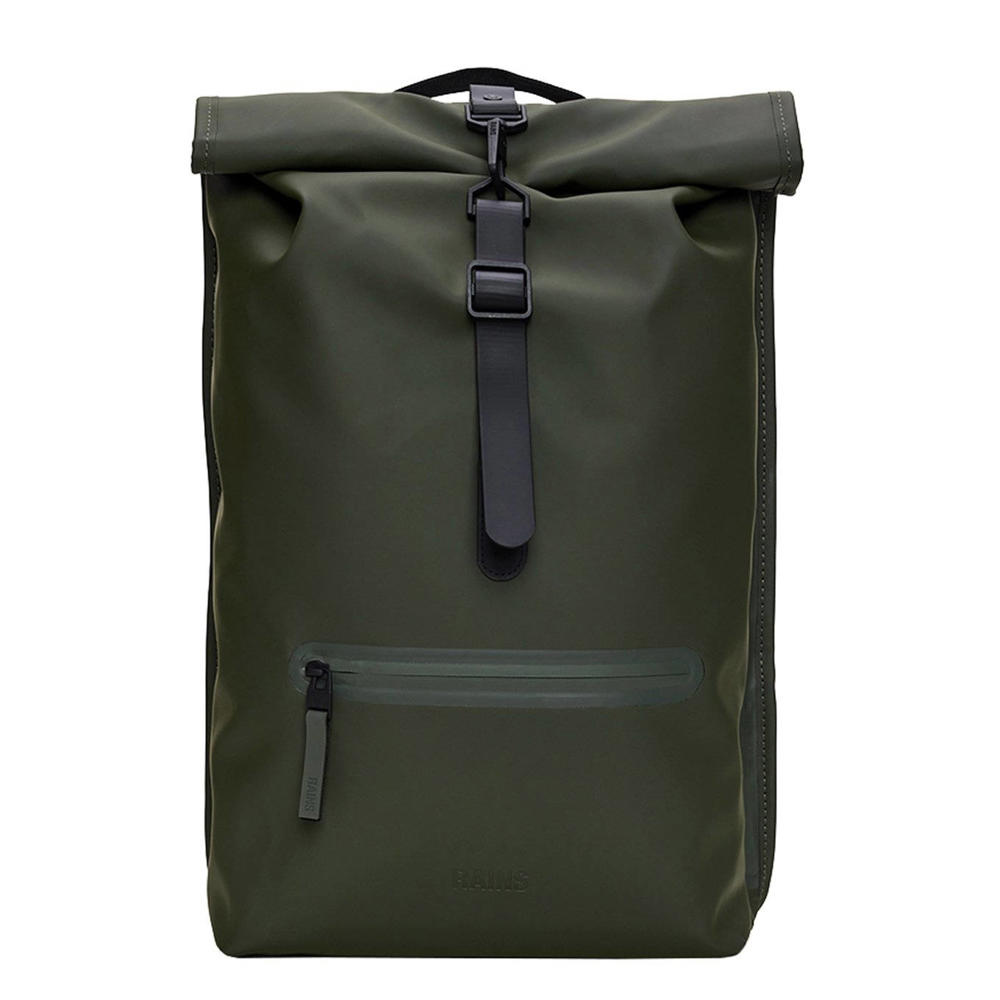 Rains  rugzak Rolltop W3 kaki
