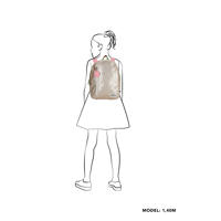 thumbnail: Zebra Trends rugzak Nora goudkleurig