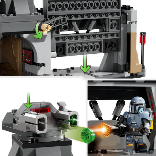 Lego Star Wars Paz Vizsla™ en Moff Gideon™ duel 75386 Bouwset