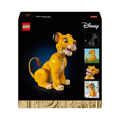 Lego Disney Jonge Simba de Leeuwenkoning 43247 Bouwset