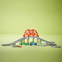 thumbnail: LEGO DUPLO Stad Treinbrug en rails uitbreidingsset 10426