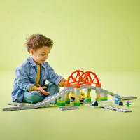 thumbnail: LEGO DUPLO Stad Treinbrug en rails uitbreidingsset 10426