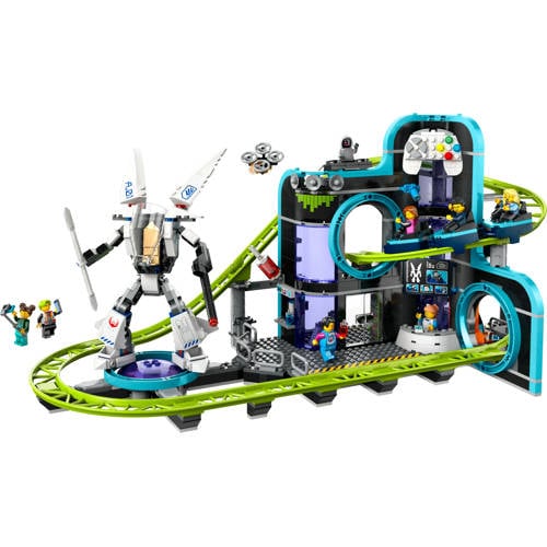 Lego City Achtbaan in Robotwereld 60421 Bouwset | Bouwset van