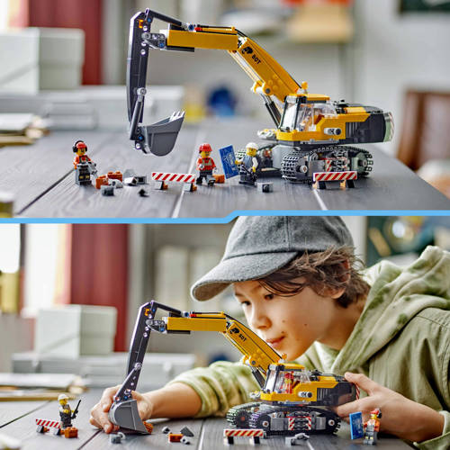 Lego City Gele graafmachine 60420 Bouwset | Bouwset van