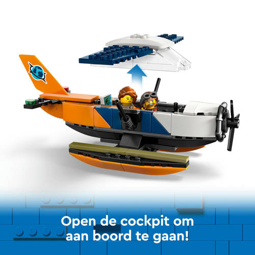 Lego City Jungleonderzoekers: watervliegtuig 60425 Bouwset