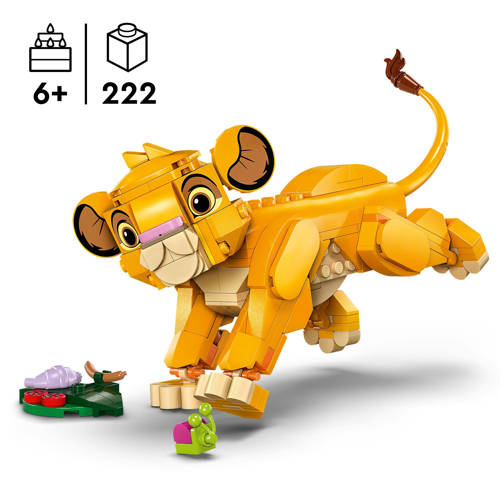 Lego Disney Simba de Leeuwenkoning als welp 43243 Bouwset
