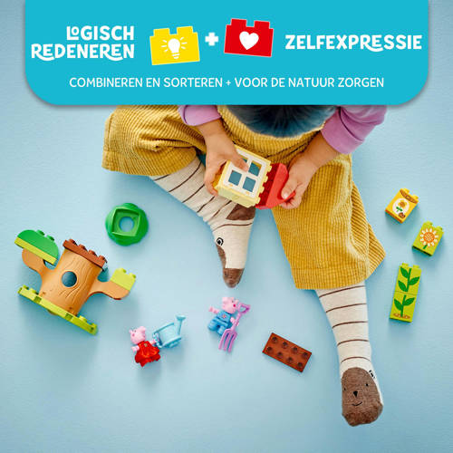 Lego Duplo Peppa Big tuin en boomhut 10431 Bouwset