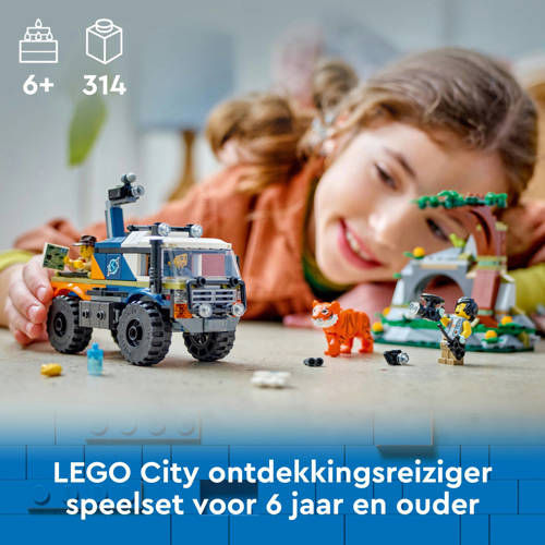 Lego City Jungleonderzoekers: offroad truck 60426 Bouwset