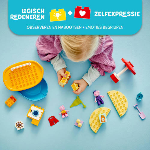 Lego Duplo Peppa Big bootreis 10432 Bouwset | Bouwset van