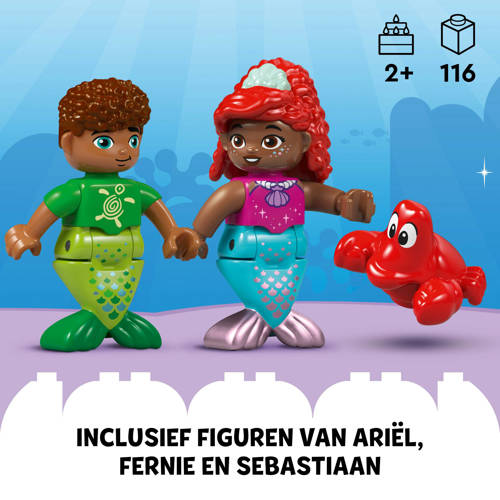 Lego Duplo Ariëls magische onderwaterpaleis 10435 Bouwset