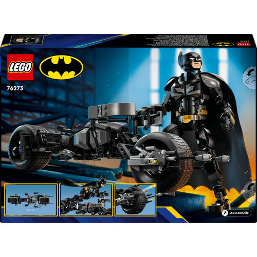 Lego Super Heroes Batman bouwfiguur en de Bat-Pod motor 76273 Bouwset