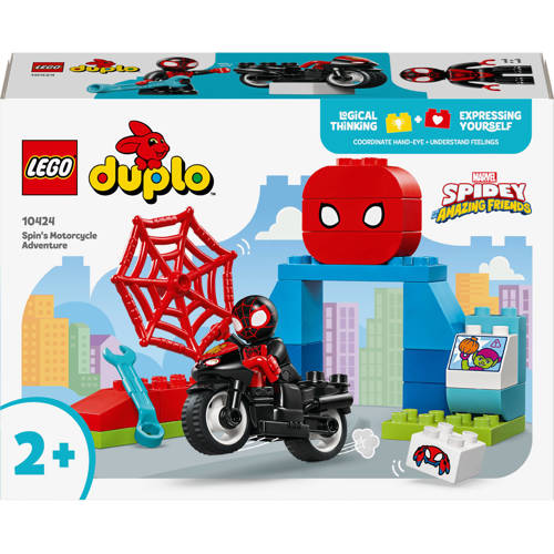 Lego Duplo De motoravonturen van Spin 10424 Bouwset