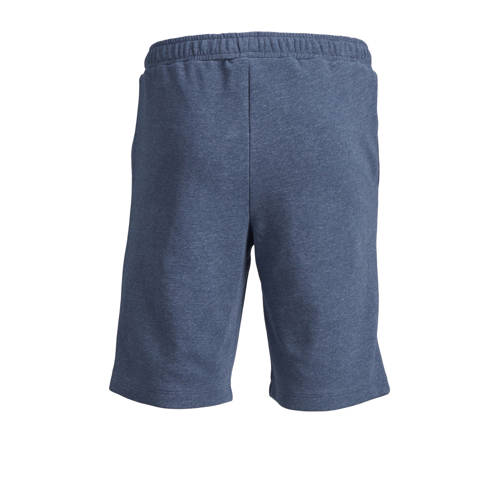 Jack & jones JUNIOR sweatshort JPSTLOGO met logo middenblauw Korte broek 116